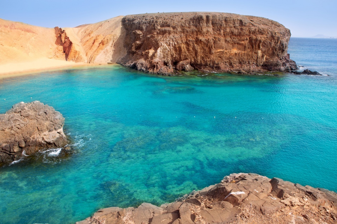 Lanzarote El Papagayo Playa Beach in Canary Islands