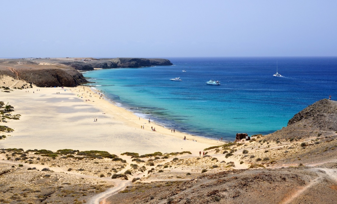 'Beach on Lanzarote.' - Kanaren