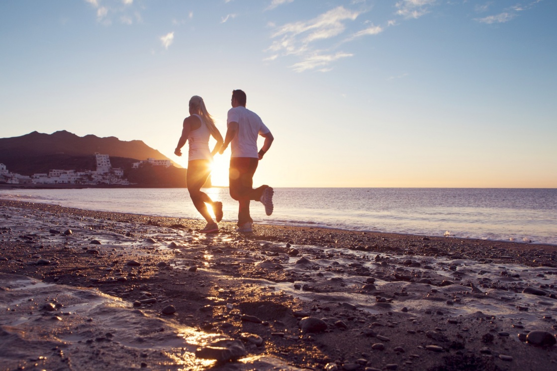 'Morning run at the Canaries, Canary Islands' - Kanaren